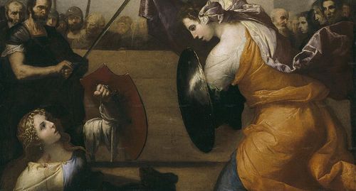 Фрагмент картины "Женская дуэль" Хосе де Риберы (1636 год). Фото: общественное достояние - https://commons.wikimedia.org/wiki/File:Jos%C3%A9_de_Ribera_026.jpg