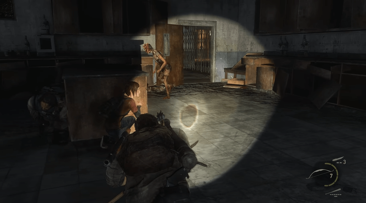 Компьютерная игра The Last of Us. Стоп-кадр видео https://youtu.be/aLg98S4sxsE