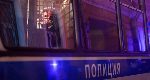 Полицейская машина. 2 февраля 2021 года. Фото: REUTERS/Maxim Shemetov
