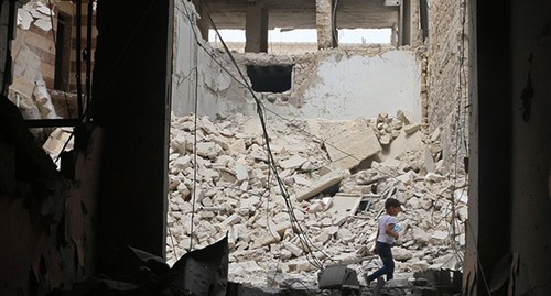 Война в Сирии. Фото: REUTERS/Abdalrhman Ismail