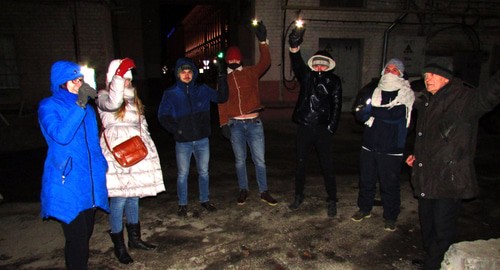 Участники акции протеста в Волгограде 14 февраля. Фото Вячеслава Ященко для "Кавказского узла".