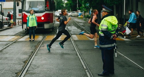 Марафон в Краснодаре.  Фото Дениса Яковлева, Юга.ру
