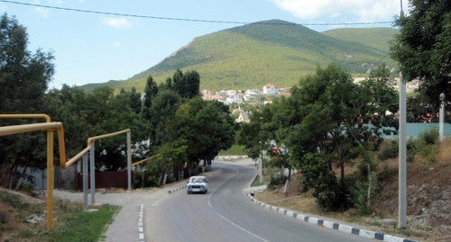 Вид на склон горы Колдун (п.Мысхако). Фото Галин Владимир Петрович  https://ru.wikipedia.org/wiki/Мысхако