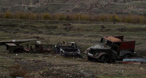 Последствия военных действий в Нагорном Карабахе. 14 декабря 2020 г. Фото Азиза Каримова для "Кавказского узла"