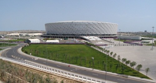 Олимпийский стадион в Баку. https://ru.wikipedia.org/wiki/Бакинский_олимпийский_стадион