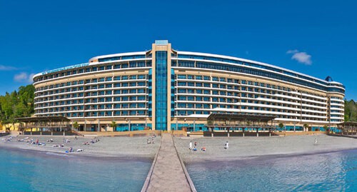 «Объединенный санаторий «Сочи» Управления делами президента России. Фото: пресс-служба санатория https://www.sanatoriysochi.ru/