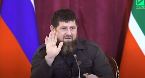 Рамзан Кадыров. Кадр видео ИА Грозный - Информ https://www.youtube.com/watch?v=fYnVDSqgwDA