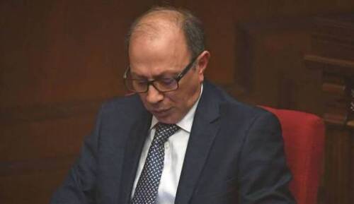 Экс-глава МИД Армении Ара Айвазян. Кадр видео http://www.parliament.am/?lang=rus
