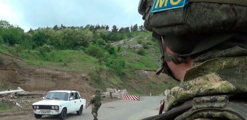 Миротворцы в Нагорном  Карабахе. Фото пресс-службы минобороны России https://mil.ru/russian_peacekeeping_forces/news/more.htm?id=12363939@egNews