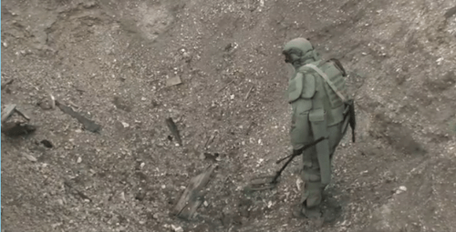 Работы по разминированию в Нагорном Карабахе. Фото пресс-службы Минобороны России. https://mil.ru/russian_peacekeeping_forces/news/more.htm?id=12360907@egNews