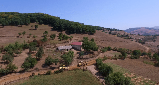 Товузский район Азербайджана. Фото © Azerbaijan Highway State Agency
