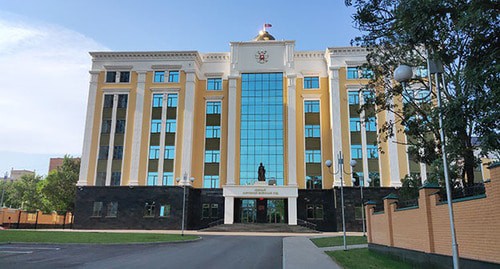 Южный окружной военный суд. Фото Константина Волгина для "Кавказского узла"
