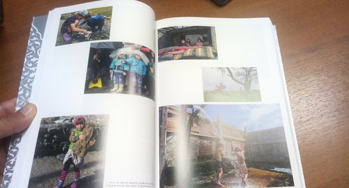 Книга "Живой Дагестан", презентация которой прошла сегодня в Махачкале. 20 сентября 2021г. Фото Расула Магомедова для "Кавказского узла"