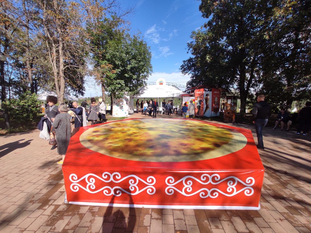 Фестиваль осетинских пирогов. 25 сентября 2021 года, Владикавказ. Фото Эммы Марзоевой для "Кавказского узла"