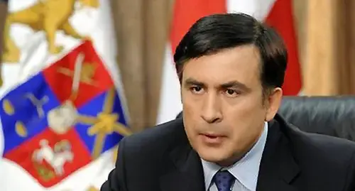 Экс-президент Грузии Михаил Саакашвили. Фото: http://1news.az/region/Georgia/20131027042429016.html