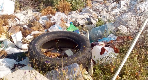 Свалка мусора. Фото Нины Тумановой  для "Кавказского узла"
