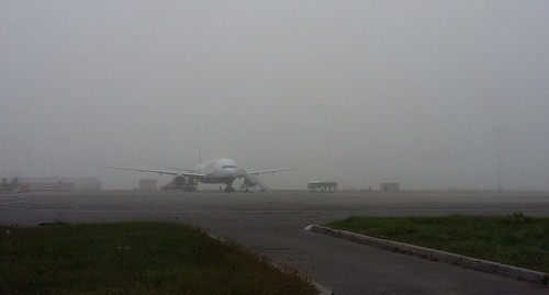 Туман в аэропорту. Фото Багира https://www.flickr.com/photos/100614937@N08/21403642429/in/photolist-yBngcK-4z1CUj/