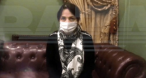 Мать Гасана Залибекова. Кадр видеообращения, опубликованного в Telegram-канале Baza
https://t.me/bazabazon/8695