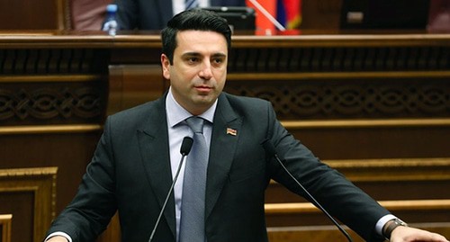 Спикер парламента Армении Ален Симонян. Фото www.parliament.am