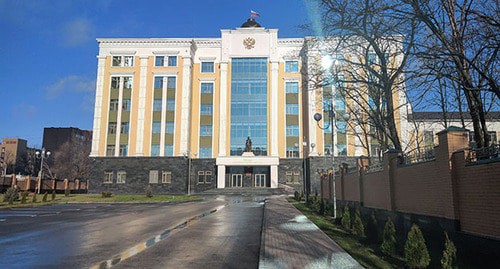 Южный окружной военный суд, 1 декабря 2021 года. Фото Константина Волгина для "Кавказского узла"
