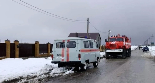 Спецтехника в Северском и Абинском районах во время  подтопления. Фото: пресс-служба ГУ МЧС по Краснодарскому краю


