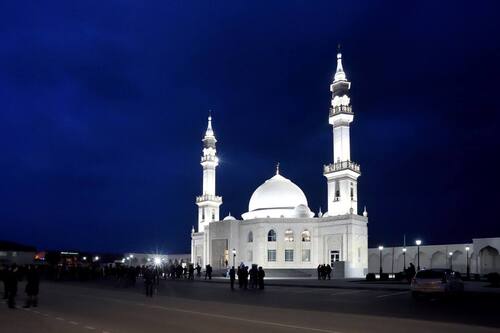 Новая мечеть в ауле Кошехабль в Адыгее. Фото из Telegram-канала главы республики Мурата Кумпилова. https://t.me/muratkumpilov/234