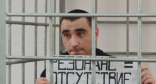 Арсен Мелконян в зале суда. Фото: объединенная пресс-служба судов Волгоградской области