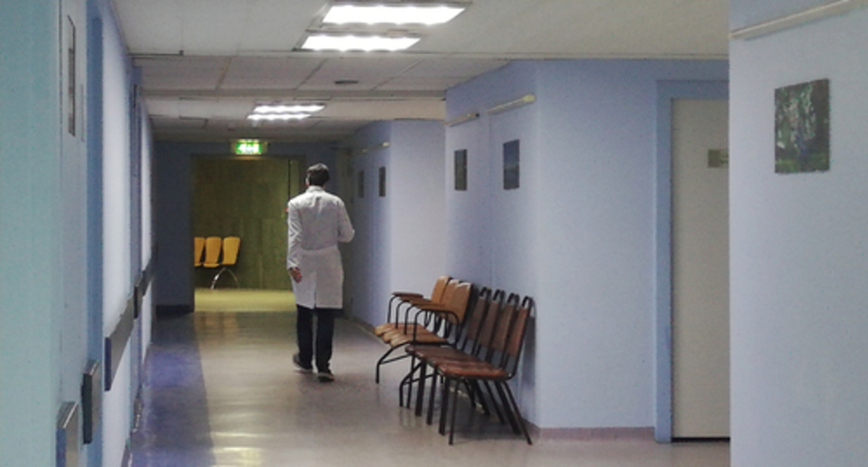 Больничный коридор. Фото Нины Тумановой для "Кавказского узла"