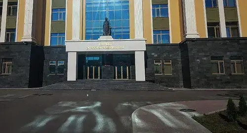 Южный окружной военный суд. Фото Константина Волгина для "Кавказского узла" Южный окружной военный суд. Фото Константина Волгина для "Кавказского узла"