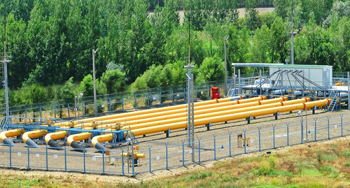Газоизмерительная станция "Кумли". Фото пресс-службы "Газпром" в Махачкале