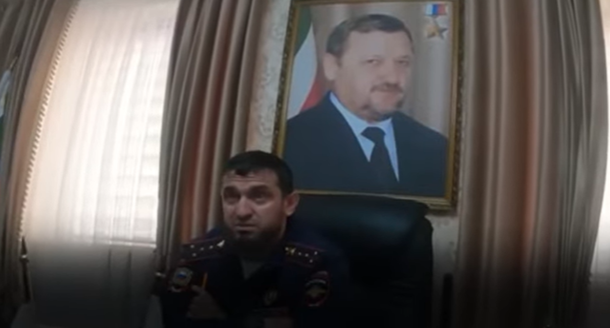 Рустам Агуев. Стоп-кадр видео. опубликованного  16.09.22, https://www.youtube.com/watch?v=-F7TKTAJ85I