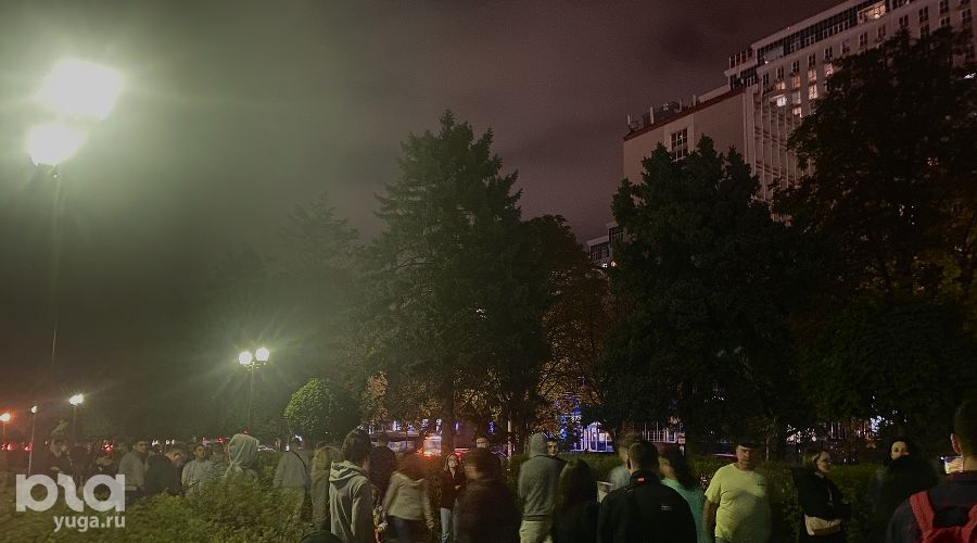 Акция в Краснодаре против мобилизации 21.09.2022  Фото Валерии Кирсановой