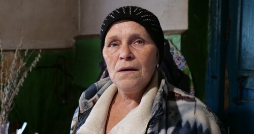 Валентина Зарбалиева, пожилая мать мобилизованного. Фото корреспондента "Кавказского узла".