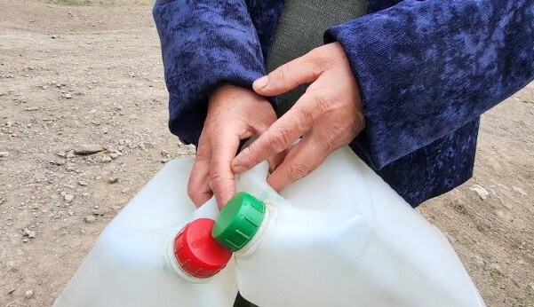 Жители общины Нор Казанчи в Нагорном Карабахе терпят перебои с водоснабжением. Фото Алвард Григорян для "Кавказского узла".