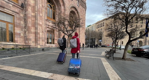 Туристы в Ереване, фото: news.am