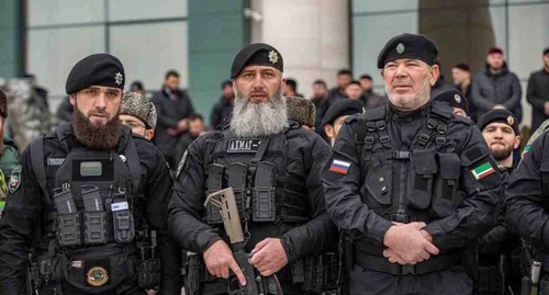Чеченские военнослужащие, фото: "Чечня Сегодня".