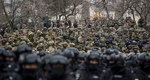 Чеченские военнослужащие. Фото: "Грозный Информ" https://www.grozny-inform.ru/