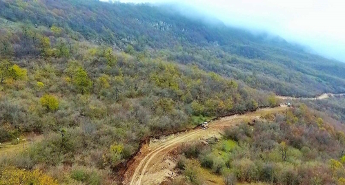 Грунтовая дорога в Карабахе, фото: news.az
