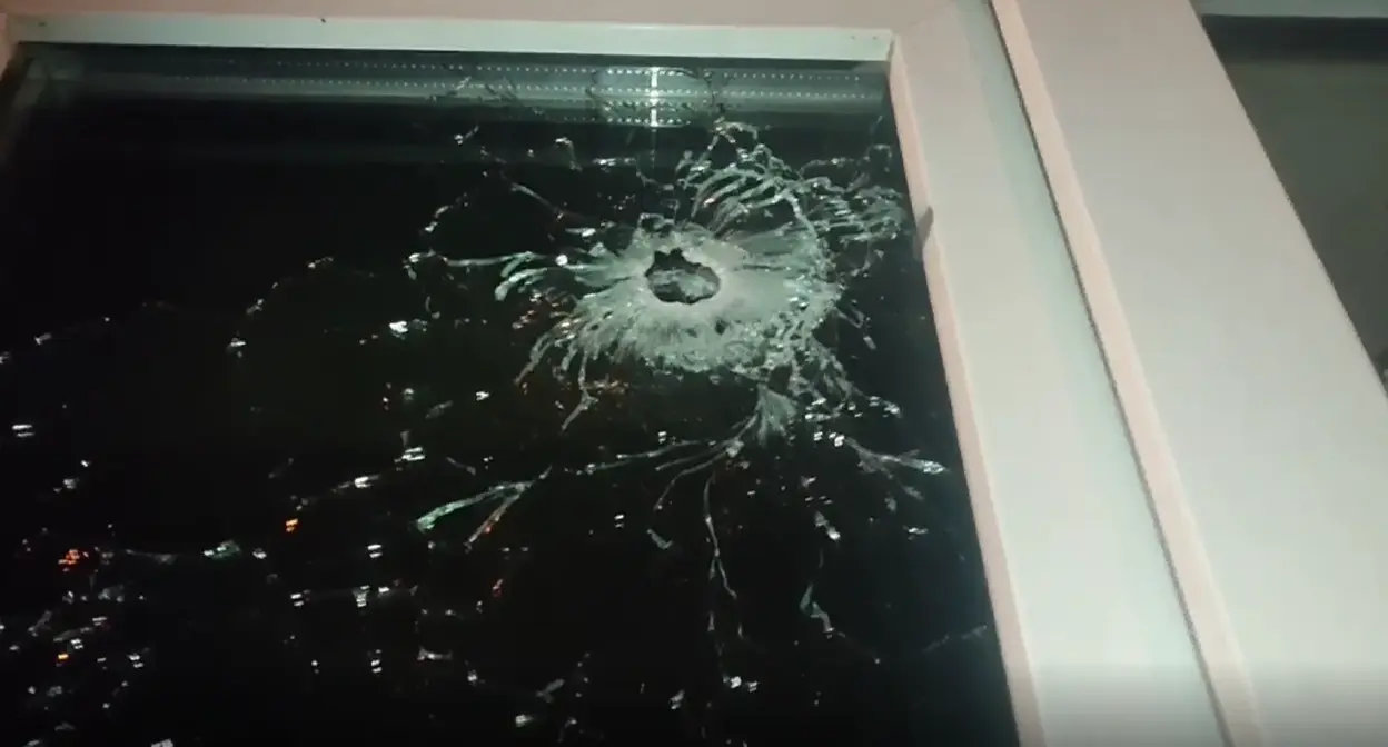 На месте обстрела поста ДПС в Ингушетии. Фото: Telegram-канал МВД по Республике Ингушетия
