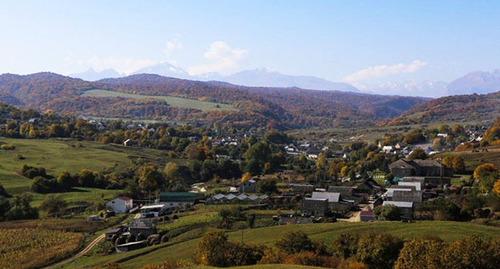 Село Герпегеж Черекского района. Фото: Gourty. https://ru.wikipedia.org/