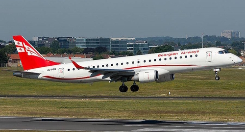 Georgian Airways, фото: https://ru.wikipedia.org/wiki/Georgian_Airways