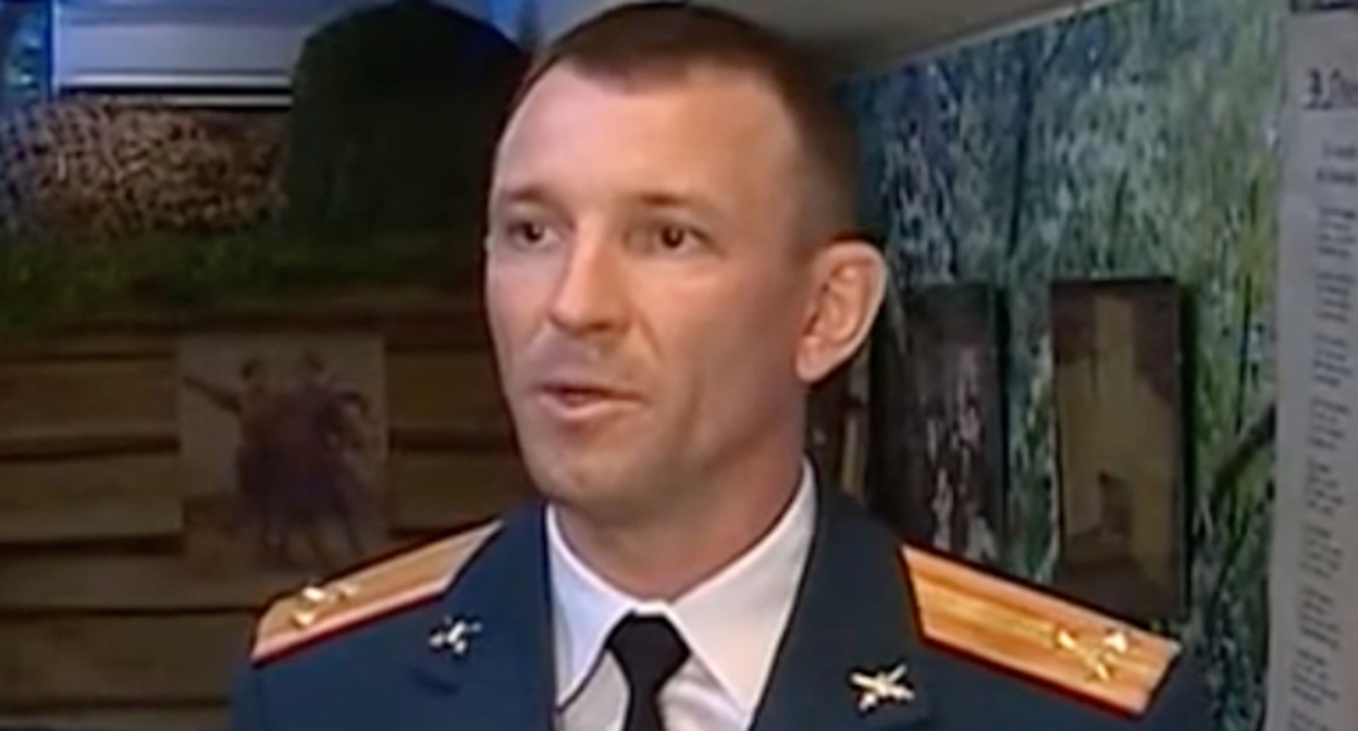 Иван Попов, стоп-кадр видео НТС, 