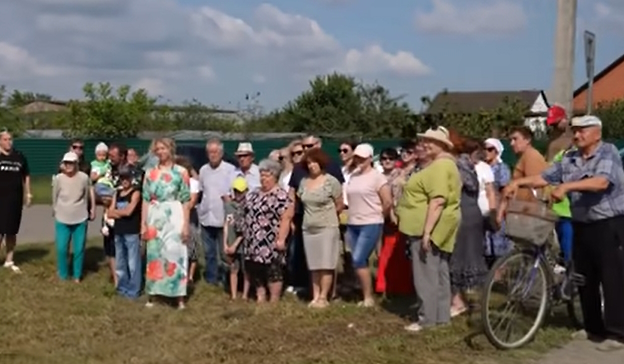 Видеообращение жителей Полтавской, стоп-кадр видео канала 
Ne_nowosti https://www.youtube.com/watch?v=UunwkqYOEmc