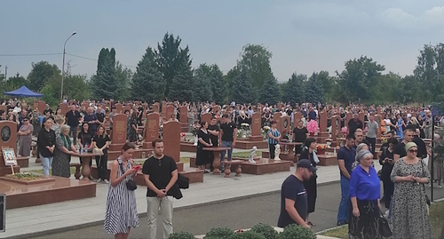 Мероприятия памяти жертв теракта в Беслане, фото корреспондента "Кавказского узла"