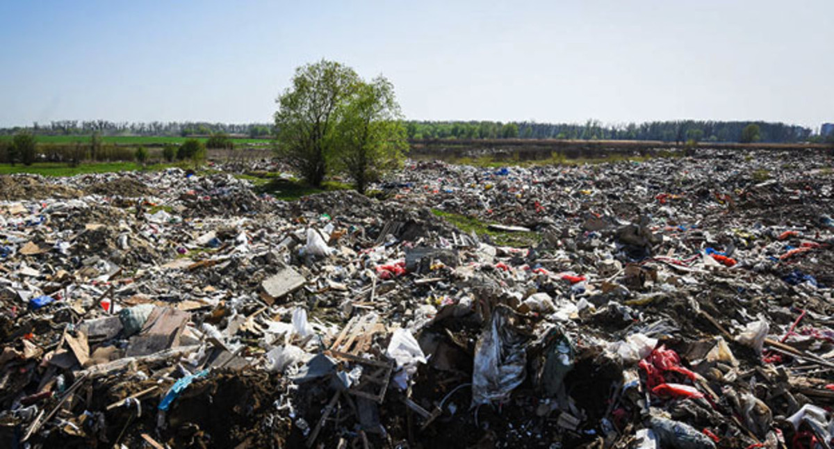 Мусорный полигон. Фото Елены Синеок, "Юга.ру"