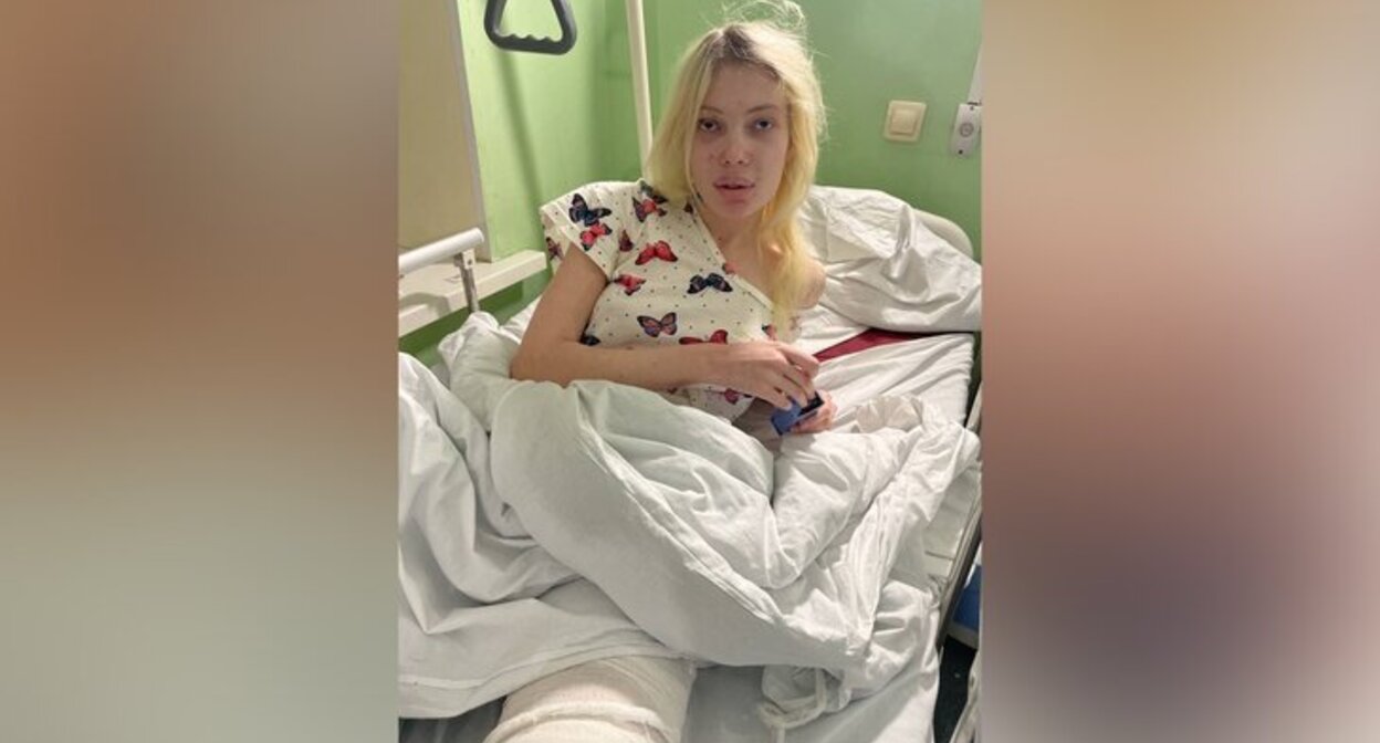 Юлия Максимовская. Фото: телеграм-канал "Oxycontin | Юля Финесс"
