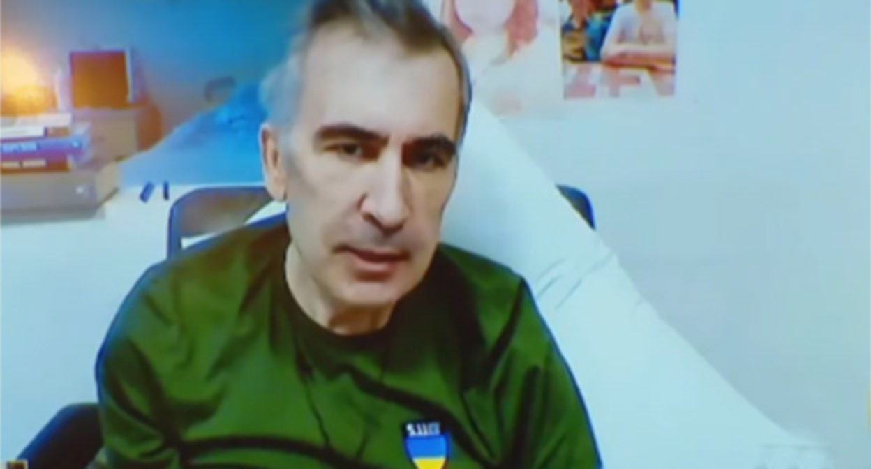 Михаил Саакашвили, стоп-кадр видео discover24.ru