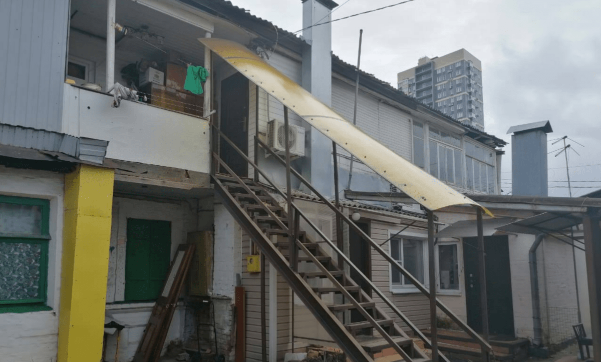 Дом по улице Черепахина, 160. Скриншот фото из Telegram-канала Алексея Логвиненко от 06.02.24, https://t.me/logvinenko_rnd/7394
