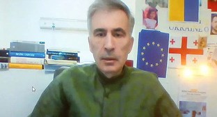 Михаил Саакашвили. Скриншот видео IRAKLI GEDENIDZE/POOL
