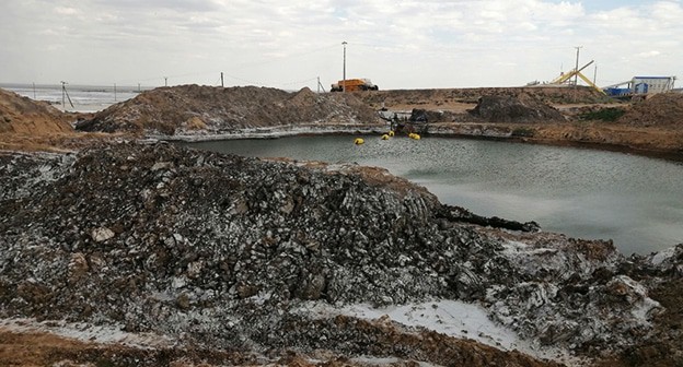 Озеро Баскунчак. Фото: пресс-служба Нижне-Волжского межрегионального управления Росприроднадзора
